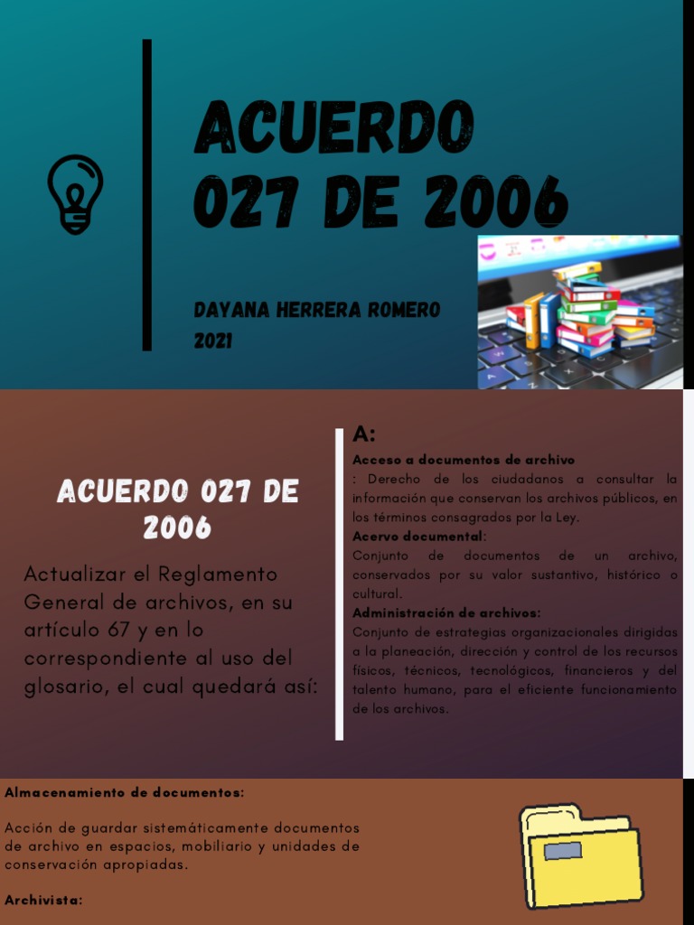 Acuerdo 027 de 2006 PDF Documento Archivo de computadora