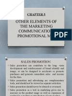 Other Elements of the Marketing Communication