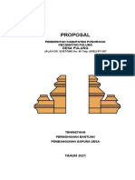 Proposal Bantuan Gapura Masuk Desa