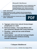 Teologi Inkulturasi (Pertama)