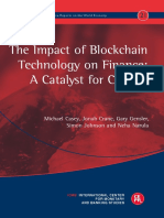 The Impact of Blockchain Technology On Finance: A Catalyst For Change
