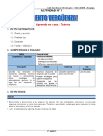 3° Grado - Actividad Del Dia 11 de Junio