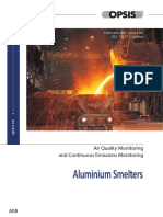 Aluminium Smelters: Air Quality Monitoring and Continuous Emissions Monitoring
