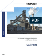 Steel Plants: Continuous Emissions Monitoring and Process Control