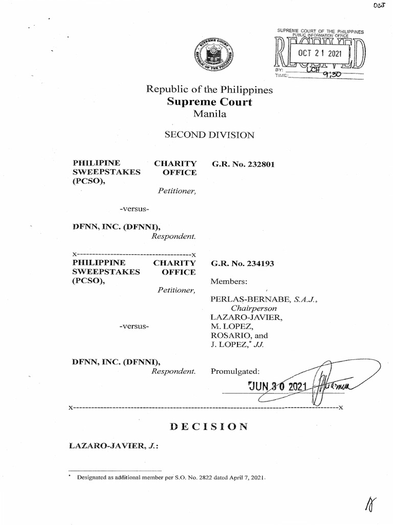 Supreme Court: Republic of The Philippines Manila | PDF | Lawsuit | Appeal