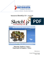 Sketchup 5 - Materiais, Sombras, Cortes e Exportação de Imagens e Vídeos