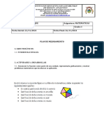 Plan de Mejoramiento Matematica