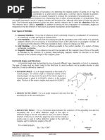 G. Measurement of Angles and Directions