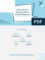 Filosofi Dan Konsep Dasar Kepemimpinan