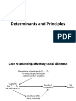 Determinants and Principles