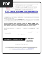 Formato Modelo Ejemplo Carta de desempleo