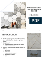 Floor Finishes: Construction Technology Ii DQS182