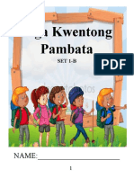 Filipino Reading Comprehension Set 1 B