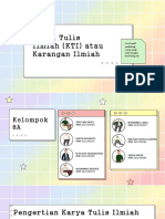 Kelompok 8A - Karya Tulis Ilmiah Atau Karangan Ilmiah