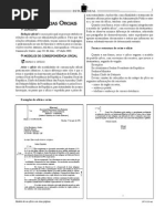 Redação de correspondências oficiais