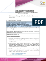 Guía de Actividades y Rúbrica de Evaluación - Unidad 2 - Escenario 2 - Autoconócete