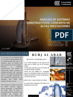 Analisis de Sistema Constructivo Concreto de Altas Prestaciones