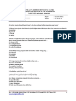 Soal Pas Akidah Akhlak Kelas 6 Mi - Www.ruangpendidikan.site