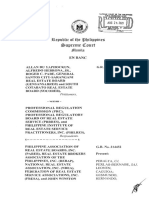 PRC ruling on composition of real estate service practitioners organization