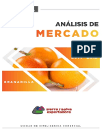 Análisis de Mercado - Granadilla 2014 - 2018