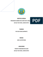 Kertas Kerja Sambuatn Raya 2018