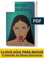 O Segredo Do Detox Emocional Livro PDF