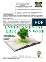 Environmental Education with Family Planning