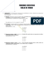 Tablas de VerdadX