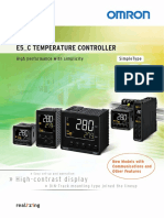 E5 C Temperature Controller: High-Contrast Display