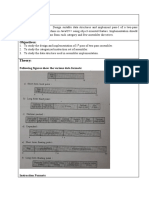 Design and implement pass-I of a two-pass assembler