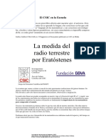 Calculo de La Circunferencia de La Tierra Por Eratostenes