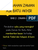 Perubahan Zaman Air Batu Akhir