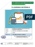 LM1 - Mathematics of Investment