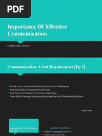 Importance of Effective Communication