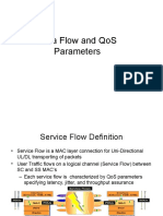 Data Flow and QoS Parameters