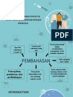 Vaksin Untuk Virus Covid-19 Yang Tidak Mengancam Nyawa Manusia