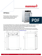 Memmert - Ovens - UN75plus - Data Sheet