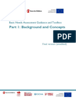 Part 1: Background and Concepts: Basic Needs Assessment Guidance and Toolbox