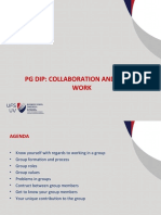 5 PG DIP Groupwork