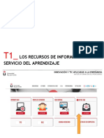 Tema 1 - Los Recursos de Información Al Servicio Del Aprendizaje