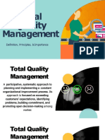 Total Quality Management: Definition, Principles, &importance