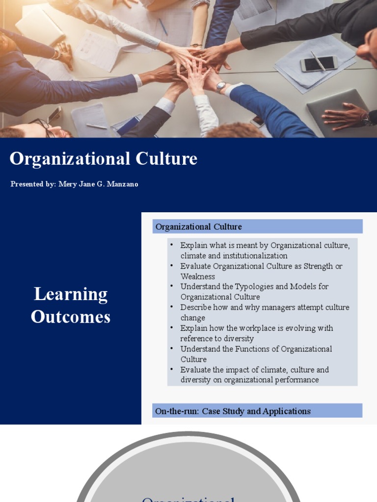 Understanding Organizational Culture Dynamics | PDF | Organizational ...