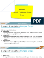 DAMPAK PENJAJAHAN BANGSA EROPA