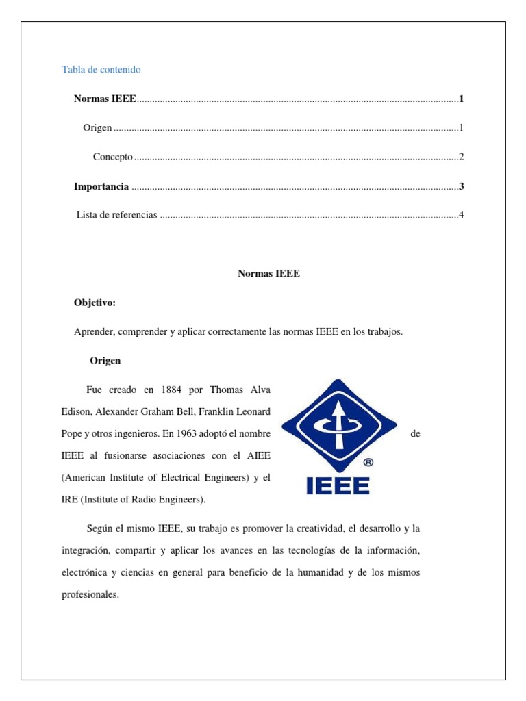 Normas Ieee Normativa | PDF | Instituto de Ingenieros Eléctricos y ...