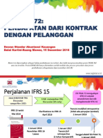 ED PSAK 72 Pendapatan Dari Kontrak Dengan Pelanggan Public Hearing