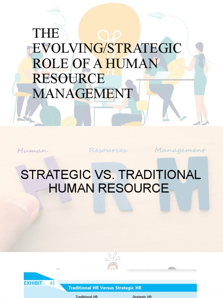 Strategic Roles of Human Resource Management | PDF | Human Resource ...