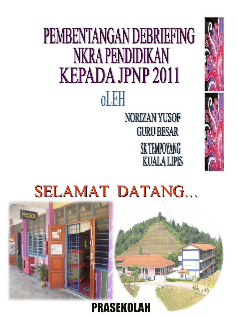 Nkra Prasekolah | PDF