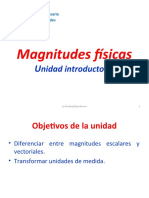 Magnitudes Fisicas - Unidades