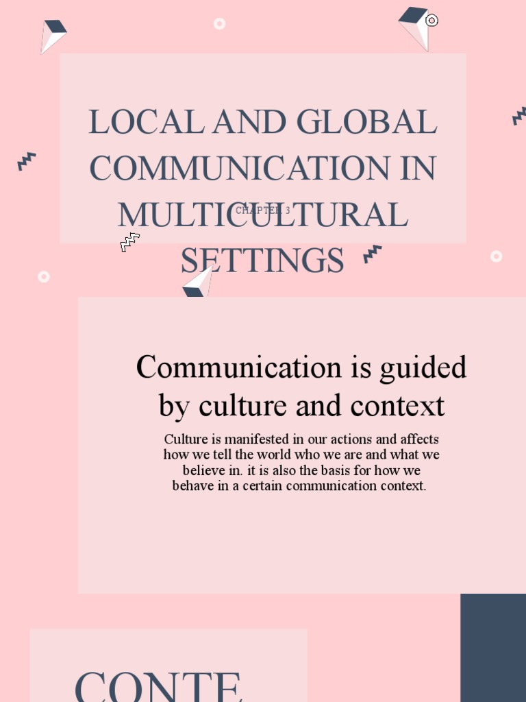 ENG 3A - Chapter 3 | PDF | Communication | Social Psychology