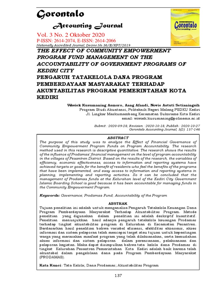 Gorontalo Accounting Journal PDF
